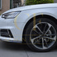 P Style Carbon Fibre Front Splitter for Audi A4 B9 S Line & S4 16-18-Carbon Factory