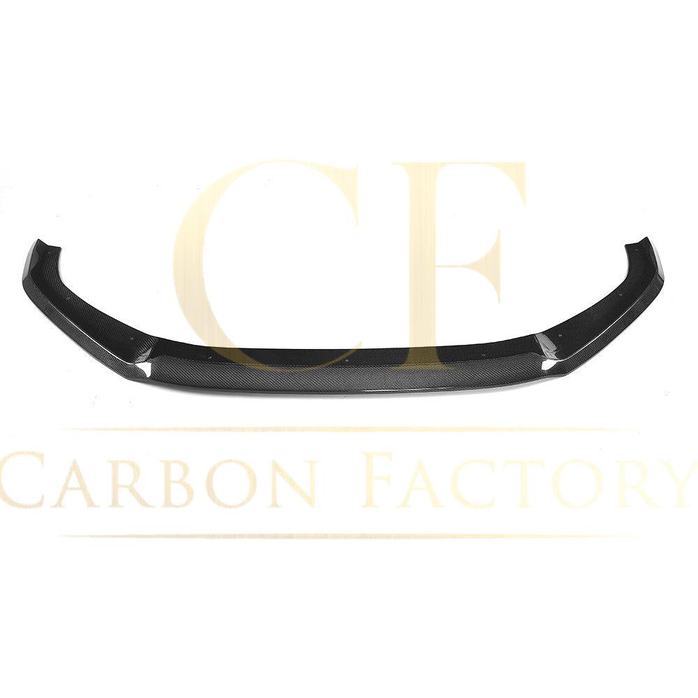 P Style Carbon Fibre Front Splitter for Audi A4 B9 S Line & S4 16-18-Carbon Factory