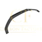 P Style Carbon Fibre Front Splitter for Audi A4 B9 S Line & S4 16-18-Carbon Factory