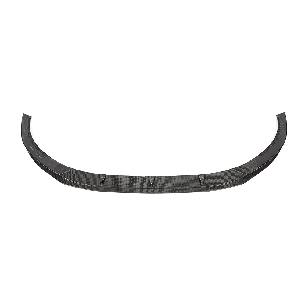P Style Carbon Fibre Front Splitter for Audi A4 B9 S Line & S4 19-22-Carbon Factory
