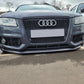 P Style Carbon Fibre Front Splitter for Audi B8 A5 S-Line & S5 07-10-Carbon Factory