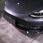 P Style Carbon Fibre Front Splitter for Tesla Model 3 16-23-Carbon Factory