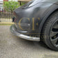 P Style Carbon Fibre Front Splitter for Tesla Model Y 19-23-Carbon Factory