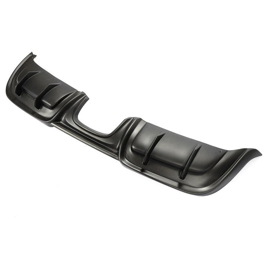 P Style Carbon Fibre Rear Diffuser for Porsche Boxster & Cayman 718 16-19-Carbon Factory