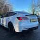 P Style Carbon Fibre Rear Diffuser for Tesla Model 3 16-23-Carbon Factory