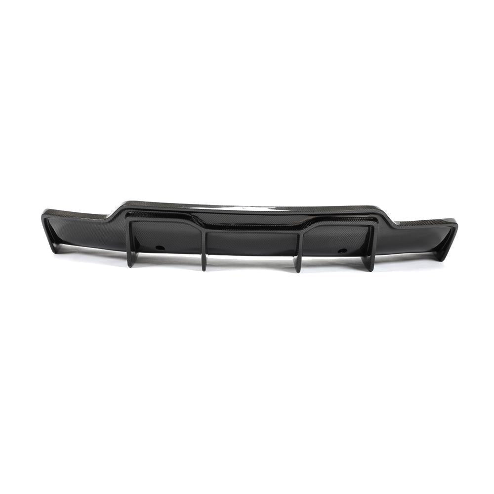 P Style Carbon Fibre Rear Diffuser for Tesla Model 3 16-23-Carbon Factory