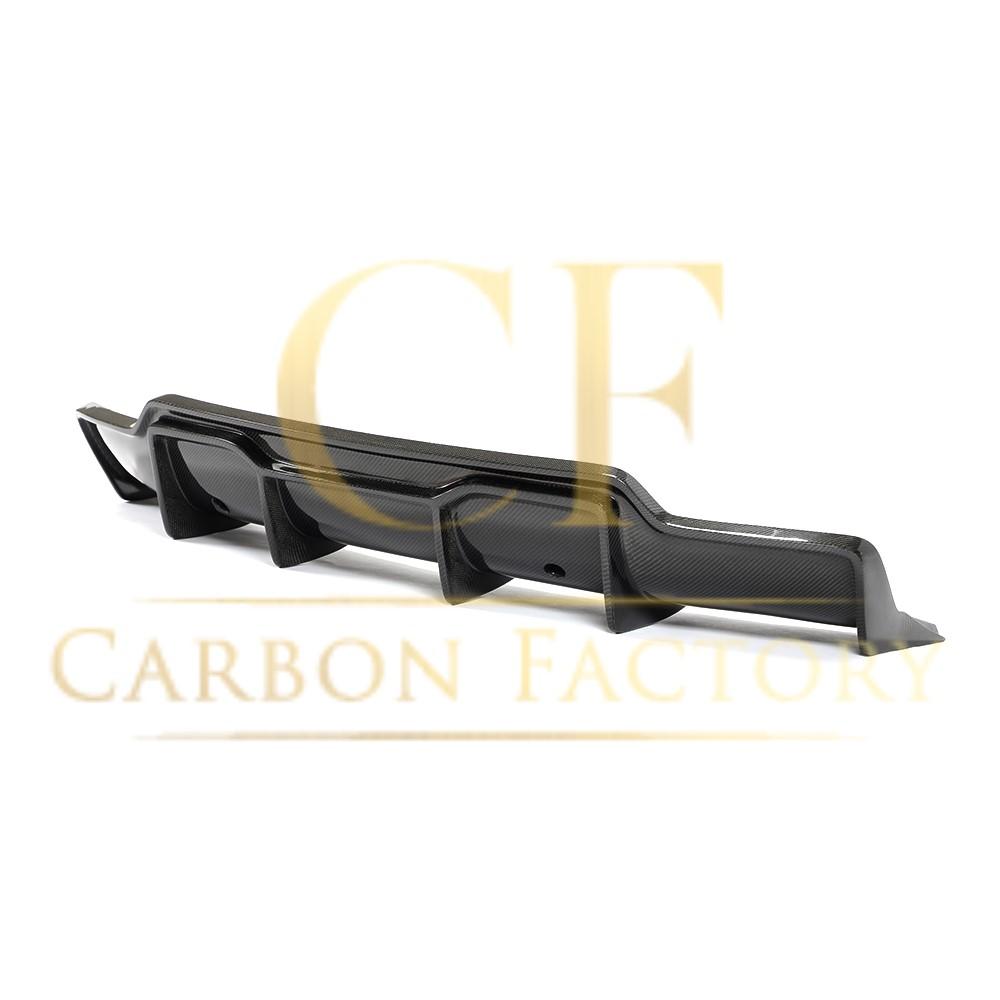 P Style Carbon Fibre Rear Diffuser for Tesla Model 3 16-23-Carbon Factory