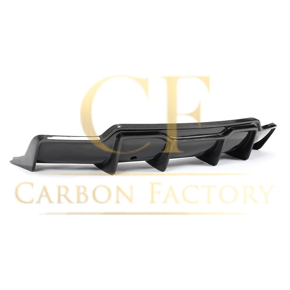 P Style Carbon Fibre Rear Diffuser for Tesla Model 3 16-23-Carbon Factory