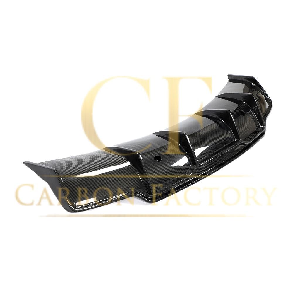P Style Carbon Fibre Rear Diffuser for Tesla Model 3 16-23-Carbon Factory