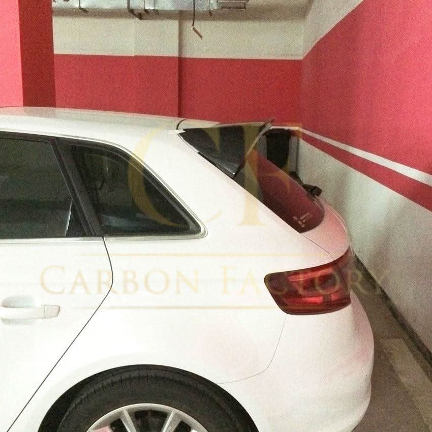 P Style Carbon Fibre Roof Spoiler for Audi A3 5 Door Hatchback 13-19 - Carbon Factory