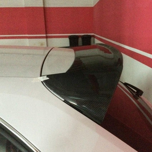 P Style Carbon Fibre Roof Spoiler for Audi A3 5 Door Hatchback 13-19-Carbon Factory