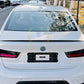 P Style Gloss Black Boot Spoiler for BMW G20 3 Series G80 M3 19-Present-Carbon Factory