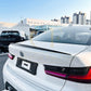 P Style Gloss Black Boot Spoiler for BMW G20 3 Series G80 M3 19-Present-Carbon Factory