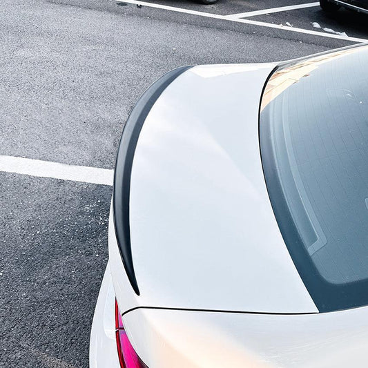 P Style Gloss Black Boot Spoiler for BMW G20 3 Series G80 M3 19-Present-Carbon Factory