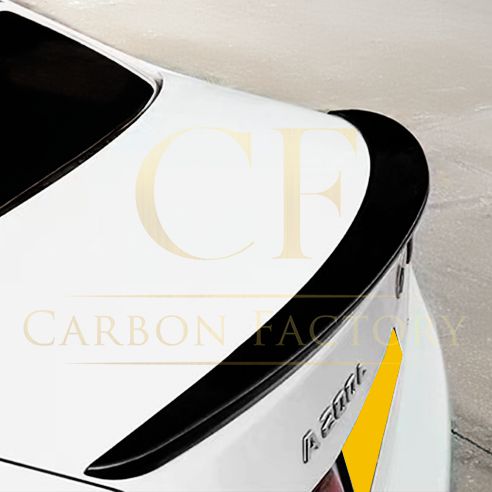 P Style Gloss Black Boot Spoiler for Mercedes Benz W177 A Class Saloon 18-23-Carbon Factory