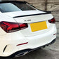 P Style Gloss Black Boot Spoiler for Mercedes Benz W177 A Class Saloon 18-23-Carbon Factory
