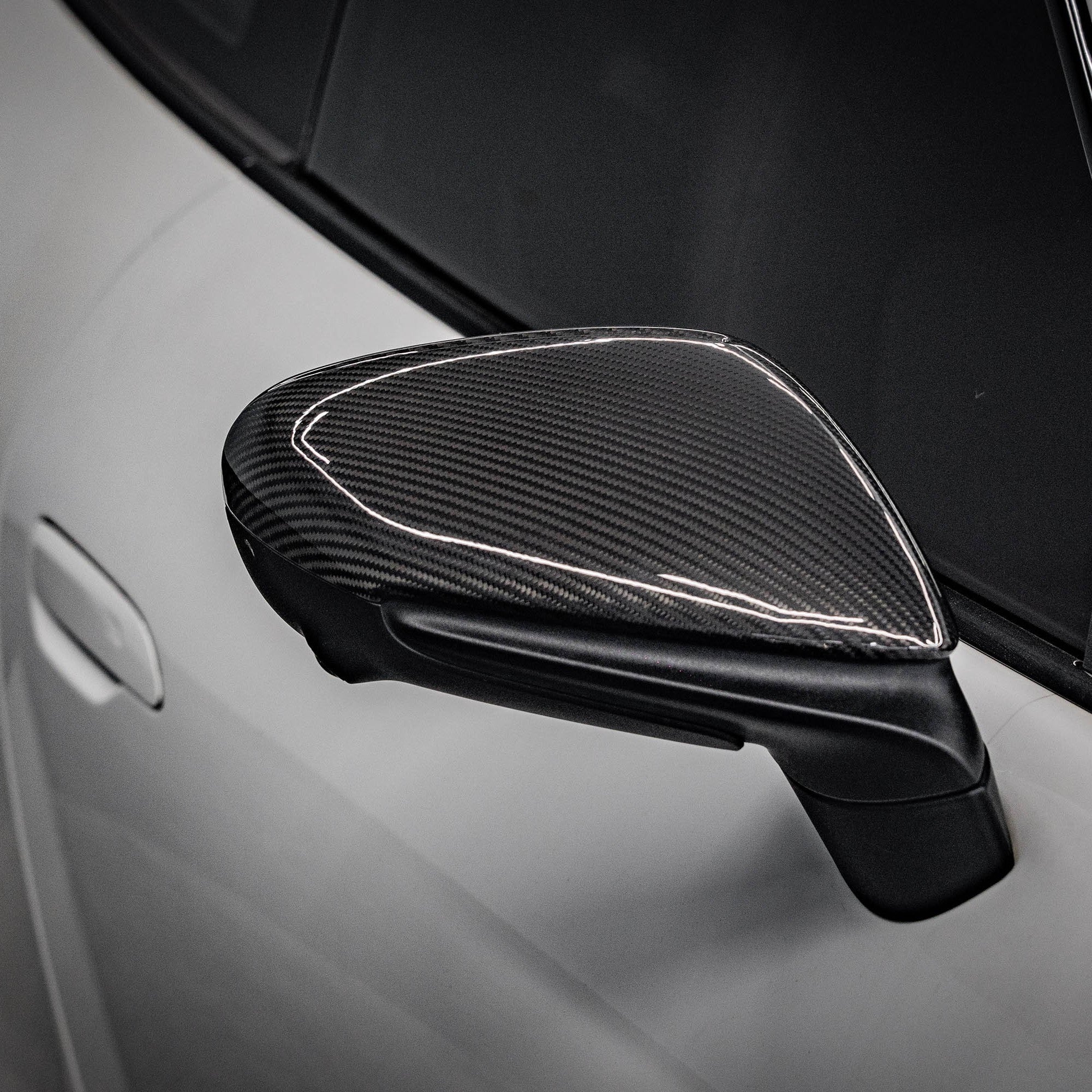 Pre-Preg Carbon Fibre Mirror Covers for Porsche 992 911 LHD 19-Present - Carbon Factory