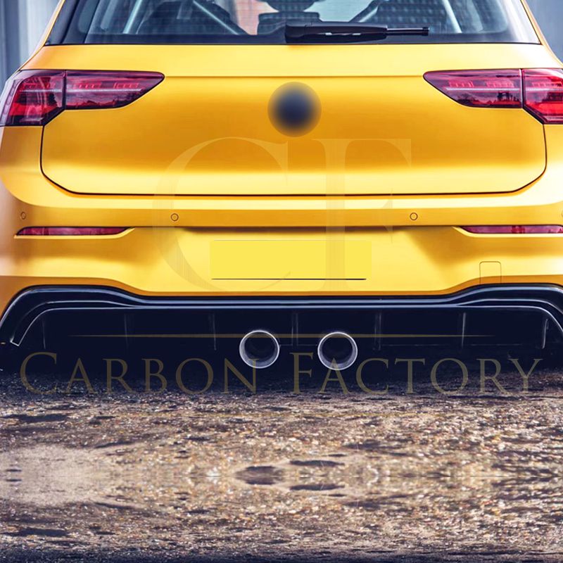 PRO Style Gloss Black Rear Diffuser for VW Golf MK8 21-Present-Carbon Factory