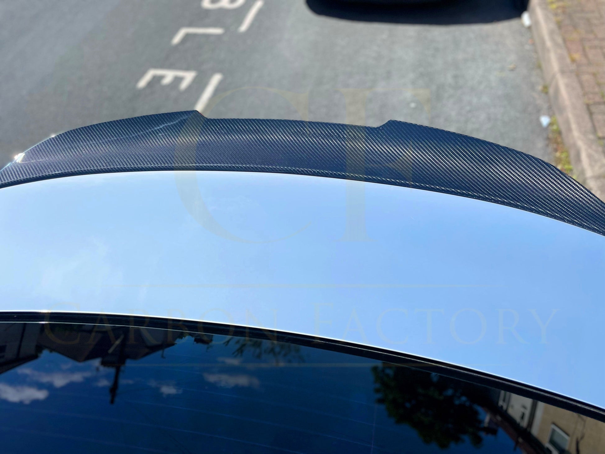 PSM Style Carbon Fibre Boot Spoiler for BMW 5 Series F10 inc M5 10-17-Carbon Factory