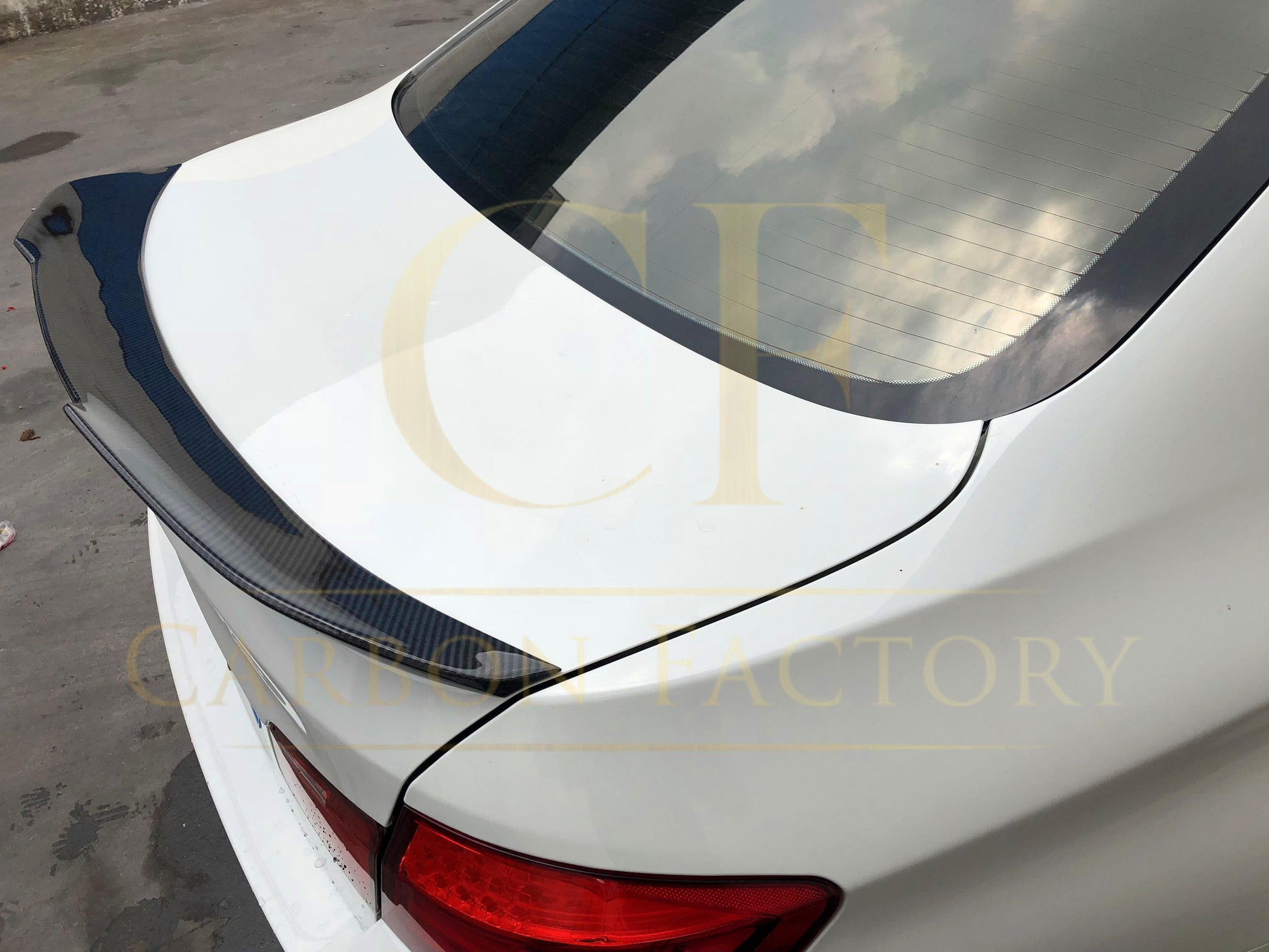 PSM Style Carbon Fibre Boot Spoiler for BMW 5 Series F10 inc M5 10-17-Carbon Factory