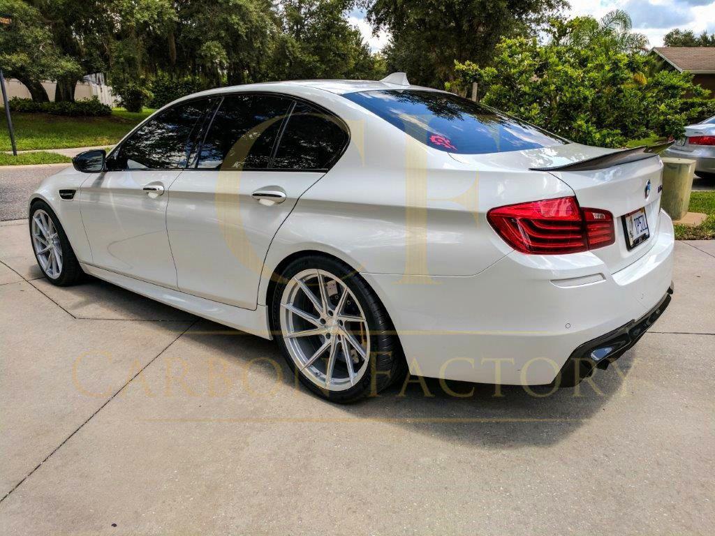 PSM Style Carbon Fibre Boot Spoiler for BMW 5 Series F10 inc M5 10-17-Carbon Factory