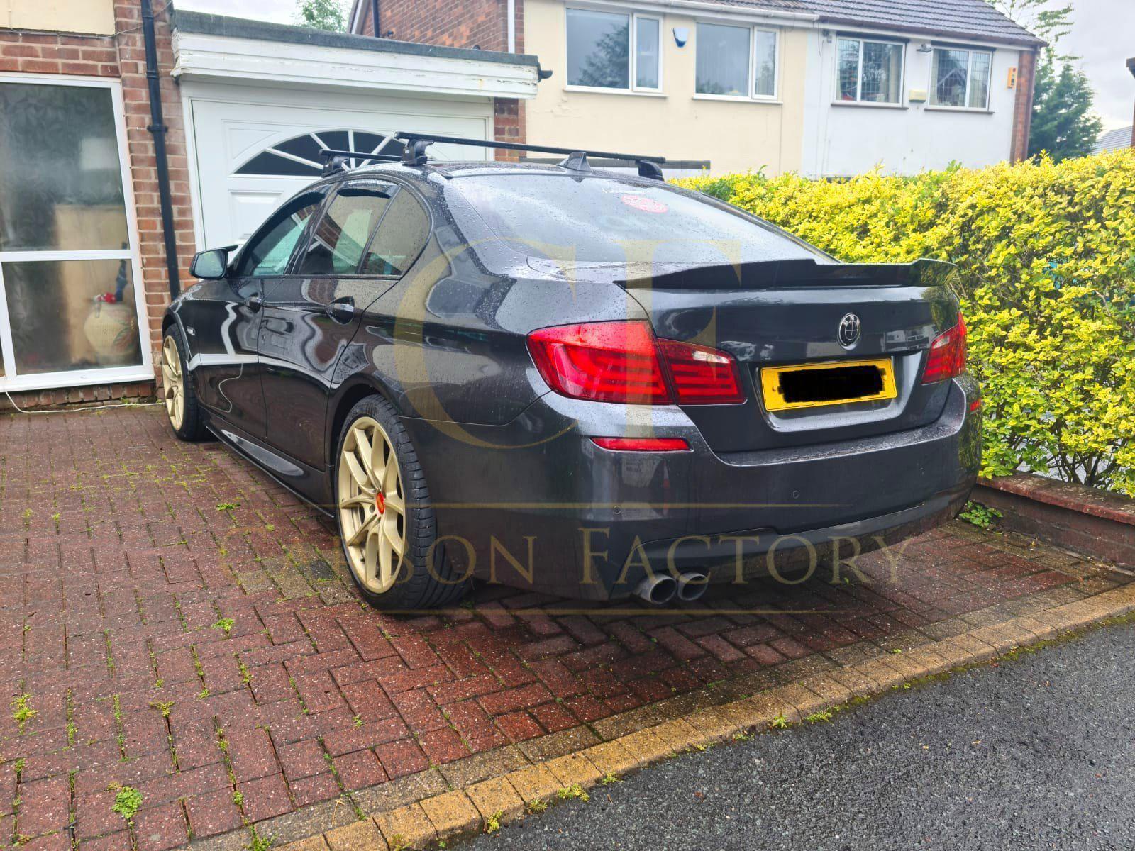 PSM Style Carbon Fibre Boot Spoiler for BMW 5 Series F10 inc M5 10-17-Carbon Factory
