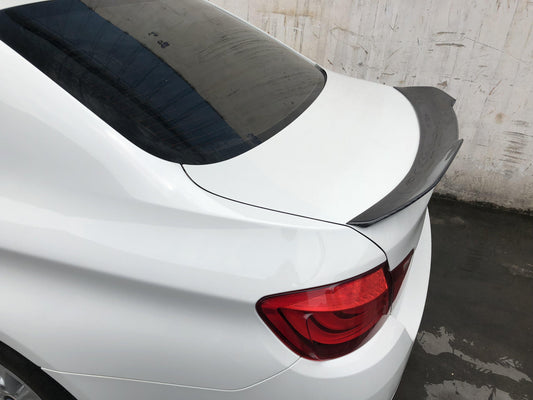PSM Style Carbon Fibre Boot Spoiler for BMW 5 Series F10 inc M5 10-17-Carbon Factory