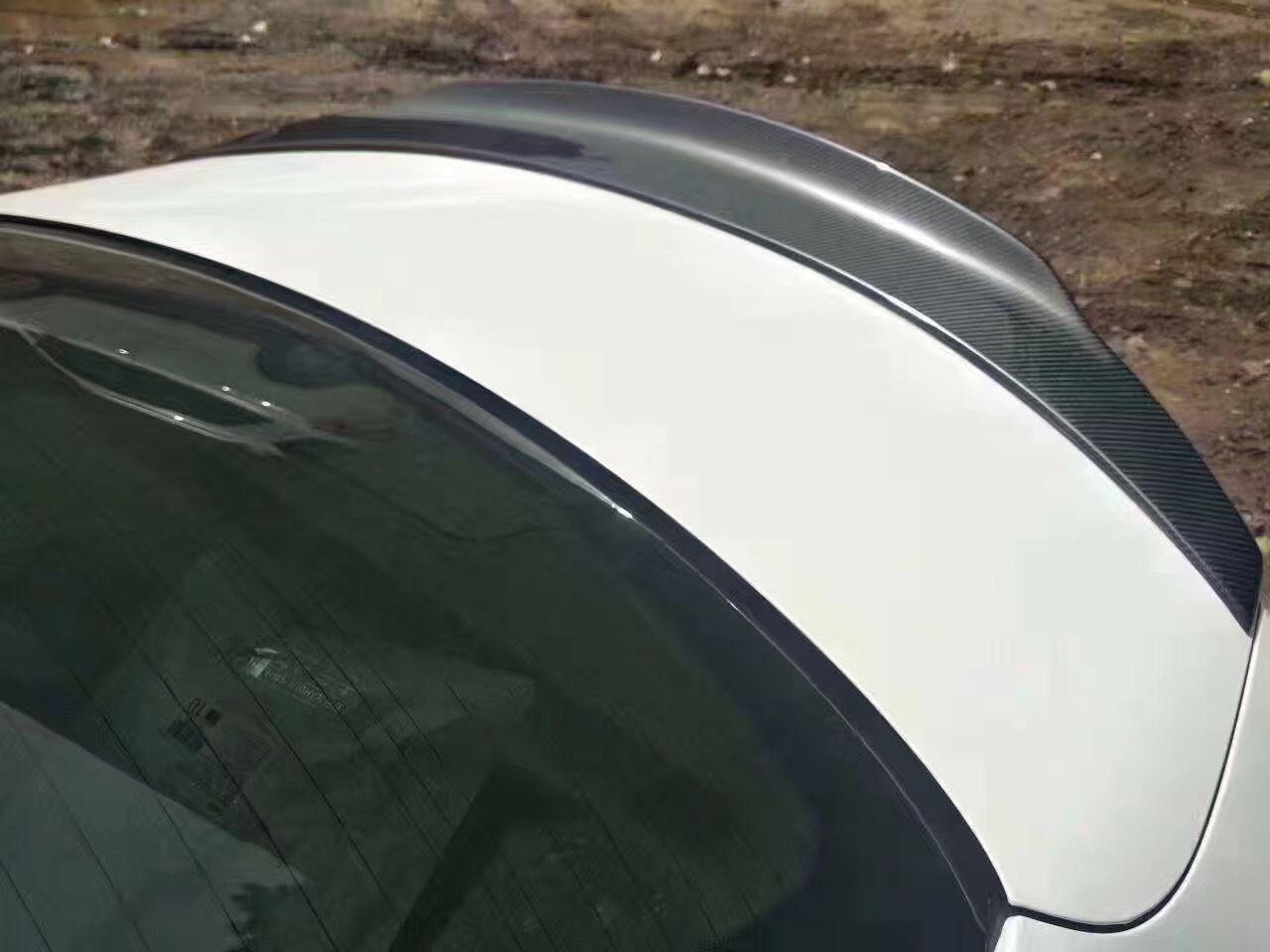 PSM Style Carbon Fibre Boot Spoiler for Mercedes Benz C218 CLS 14-18-Carbon Factory