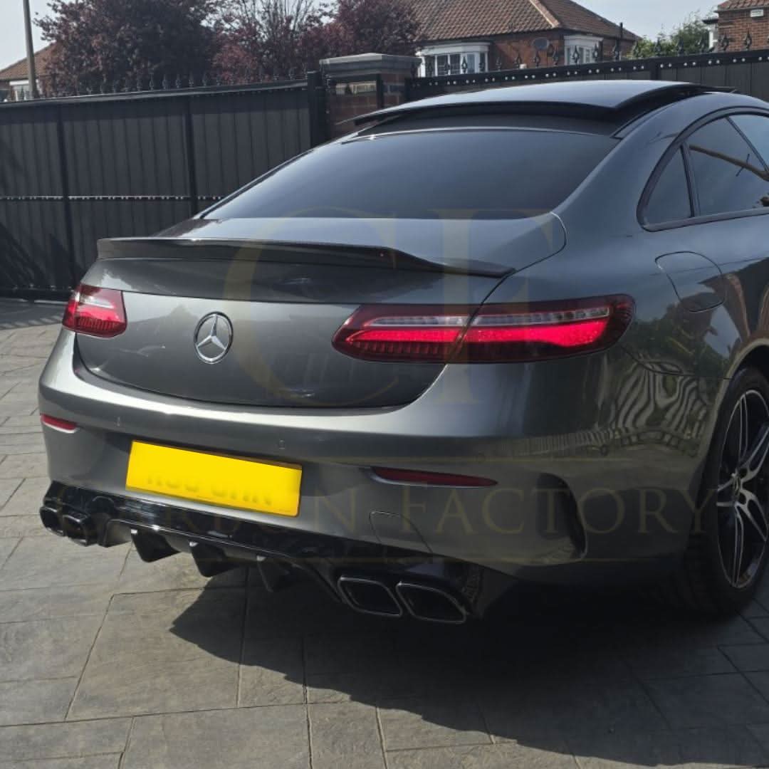 PSM Style Carbon Fibre Boot Spoiler for Mercedes Benz W213 E Class Saloon 17-Present - Carbon Factory