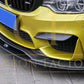 PSM Style Carbon Fibre Front Splitter 2 Pieces for BMW F80 M3 F82 F83 M4 14-20 - Carbon Factory