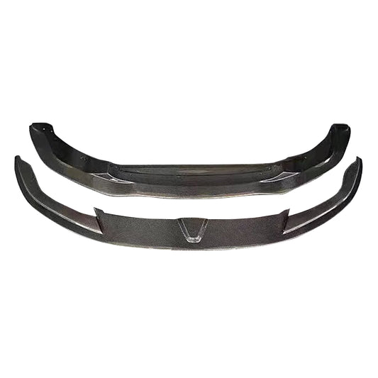 PSM Style Carbon Fibre Front Splitter 2 Pieces for BMW F80 M3 F82 F83 M4 14-20-Carbon Factory