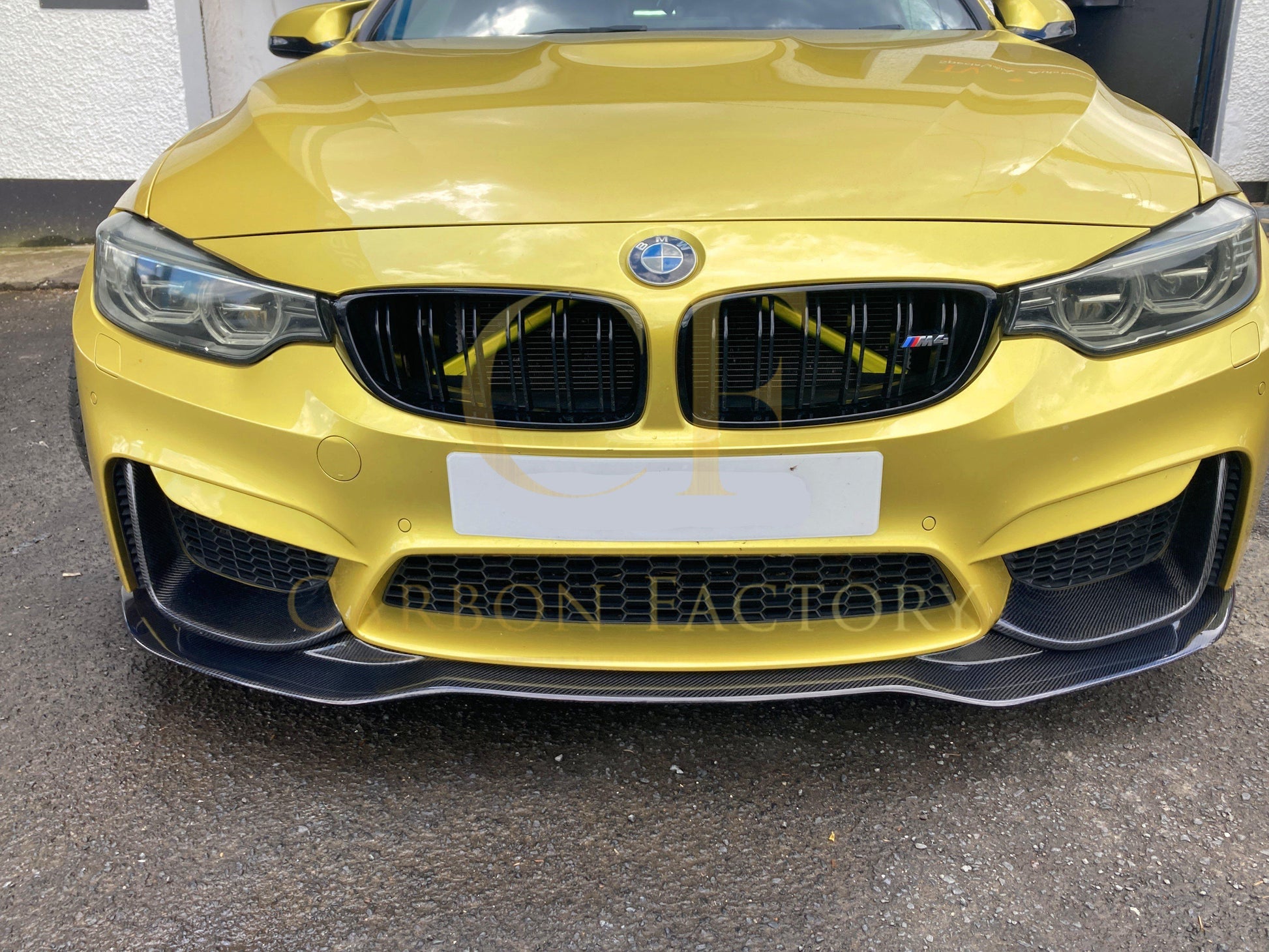PSM Style Carbon Fibre Front Splitter for BMW F80 M3 F82 F83 M4 14-20 - Carbon Factory