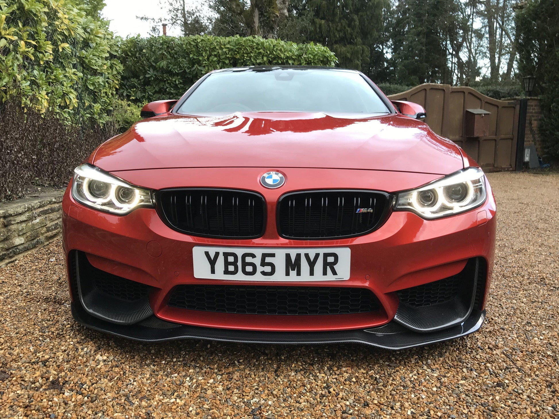 PSM Style Carbon Fibre Front Splitter for BMW F80 M3 F82 F83 M4 14-20 - Carbon Factory