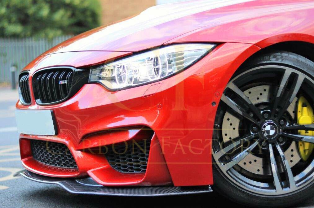 PSM Style Carbon Fibre Front Splitter for BMW F80 M3 F82 F83 M4 14-20 - Carbon Factory
