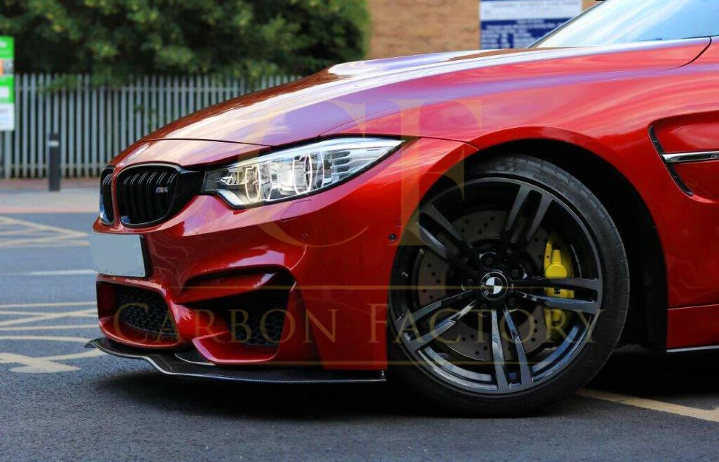 PSM Style Carbon Fibre Front Splitter for BMW F80 M3 F82 F83 M4 14-20 - Carbon Factory