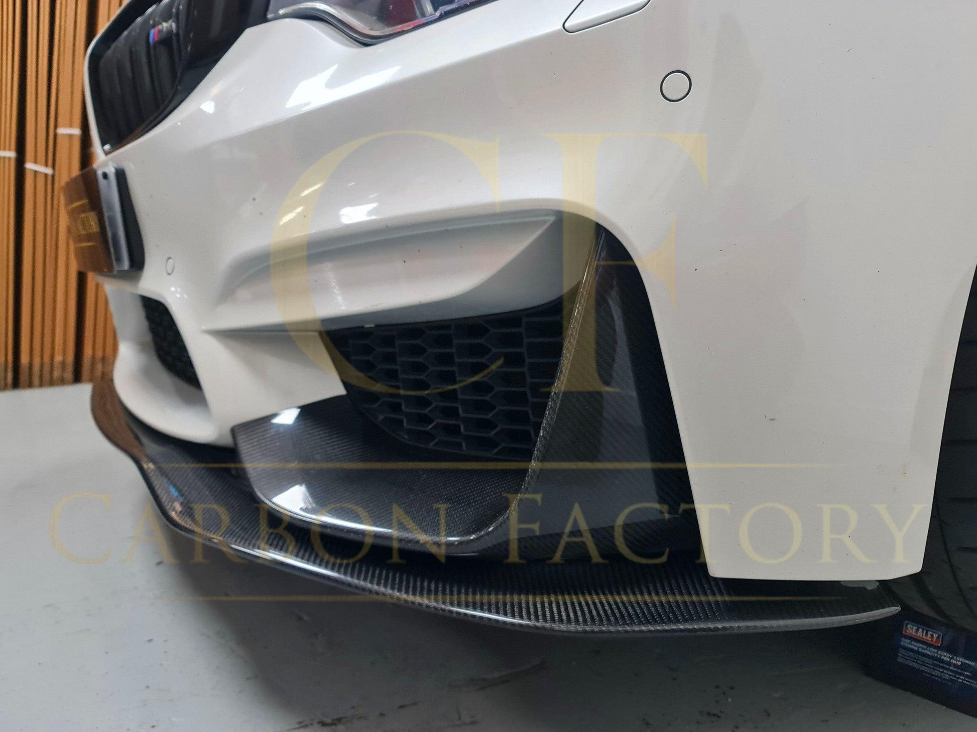 PSM Style Carbon Fibre Front Splitter for BMW F80 M3 F82 F83 M4 14-20 - Carbon Factory