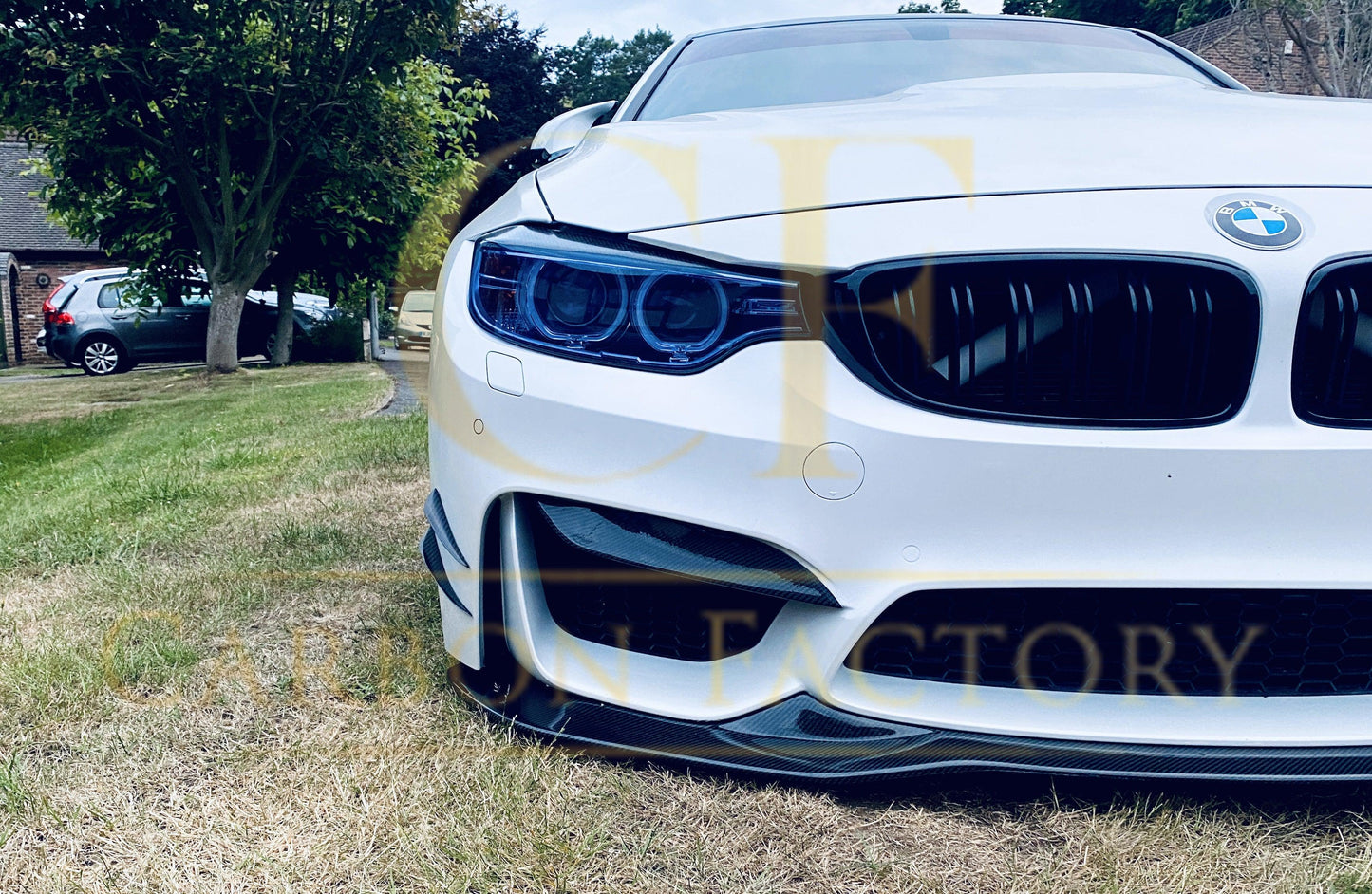 PSM Style Carbon Fibre Front Splitter for BMW F80 M3 F82 F83 M4 14-20 - Carbon Factory