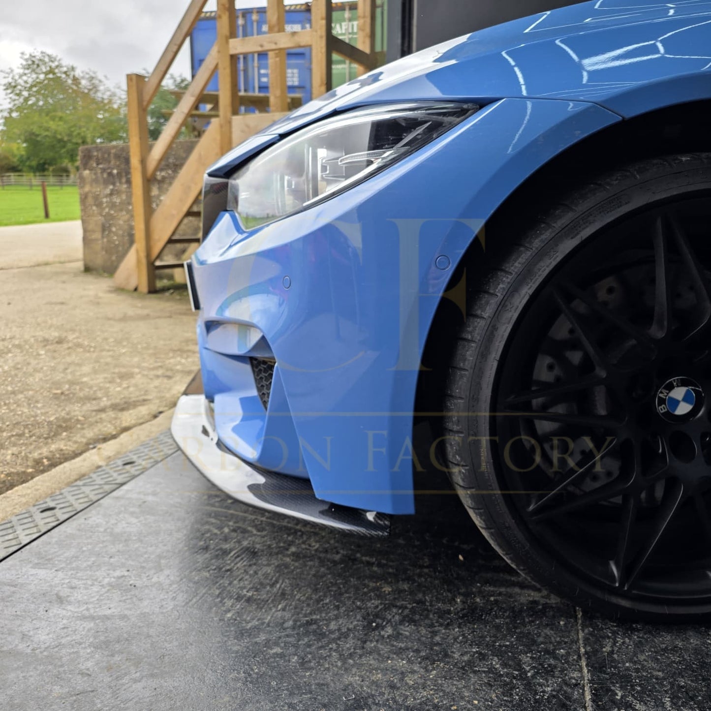PSM Style Carbon Fibre Front Splitter for BMW F80 M3 F82 F83 M4 14-20 - Carbon Factory