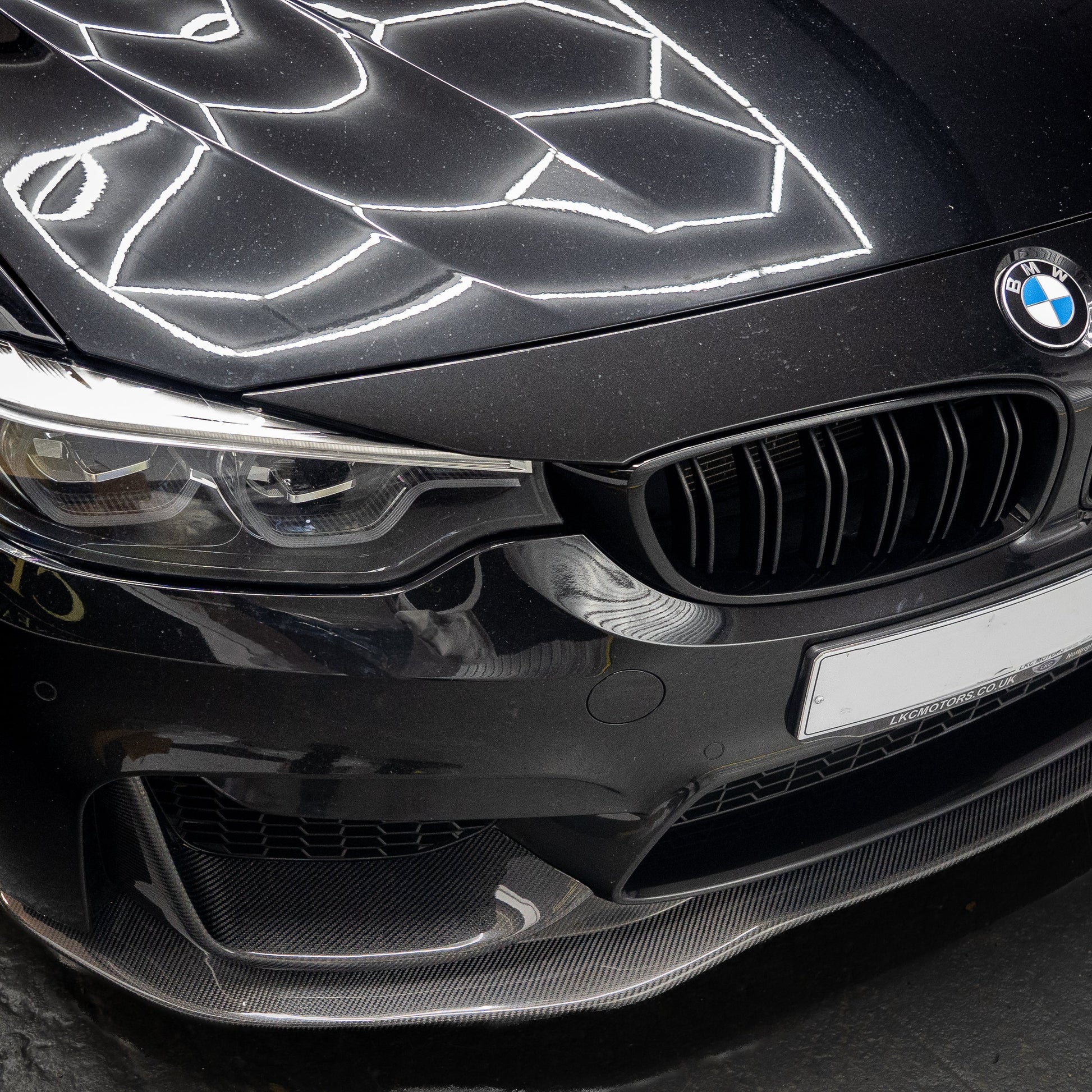 PSM Style Carbon Fibre Front Splitter for BMW F80 M3 F82 F83 M4 14-20 - Carbon Factory