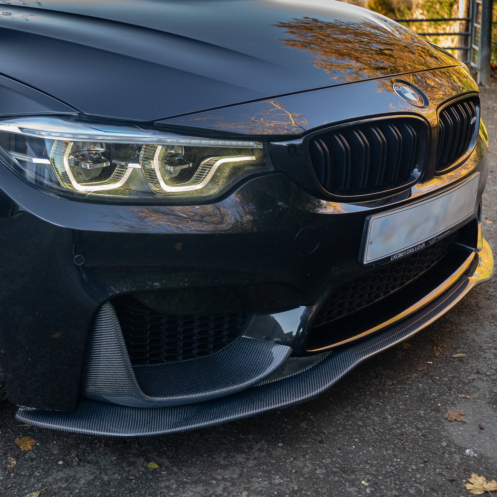 PSM Style Carbon Fibre Front Splitter for BMW F80 M3 F82 F83 M4 14-20 - Carbon Factory