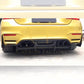 PSM Style Carbon Fibre Rear Diffuser for BMW F80 M3 F82 F83 M4 14-20-Carbon Factory
