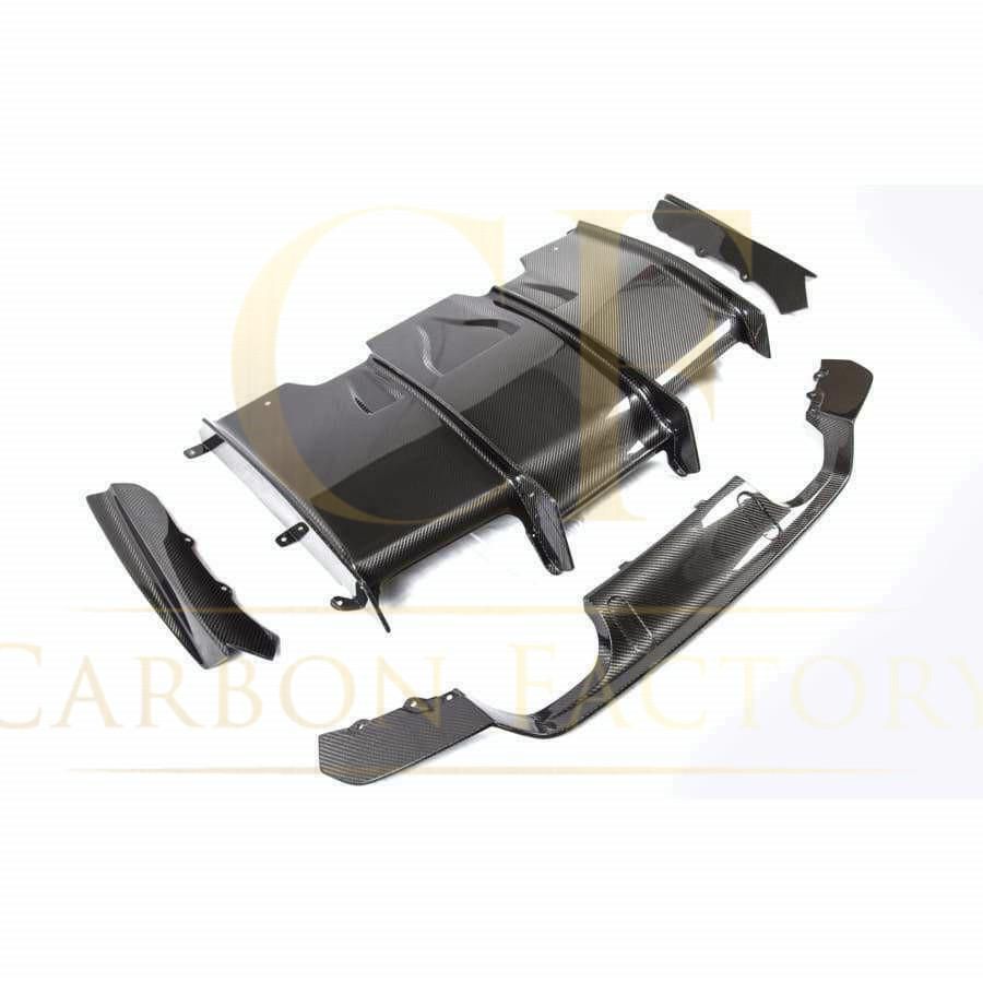 PSM Style Carbon Fibre Rear Diffuser for BMW F80 M3 F82 F83 M4 14-20-Carbon Factory