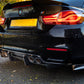 PSM Style Carbon Fibre Rear Diffuser for BMW F80 M3 F82 F83 M4 14-20-Carbon Factory