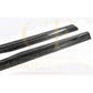 PSM Style Carbon Fibre Side Skirt Extension for BMW F80 M3 14-20-Carbon Factory