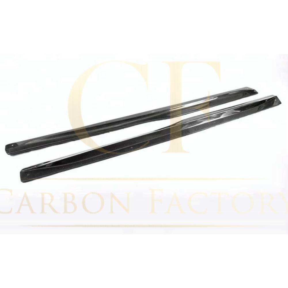 PSM Style Carbon Fibre Side Skirt Extension for BMW F80 M3 14-20-Carbon Factory