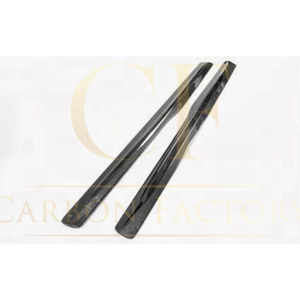 PSM Style Carbon Fibre Side Skirt Extension for BMW F80 M3 14-20-Carbon Factory
