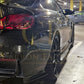 PSM Style Carbon Fibre Side Skirts Extension for BMW F82 F83 M4 14-20-Carbon Factory