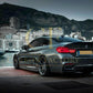 PSM Style Carbon Fibre Side Skirts Extension for BMW F82 F83 M4 14-20-Carbon Factory