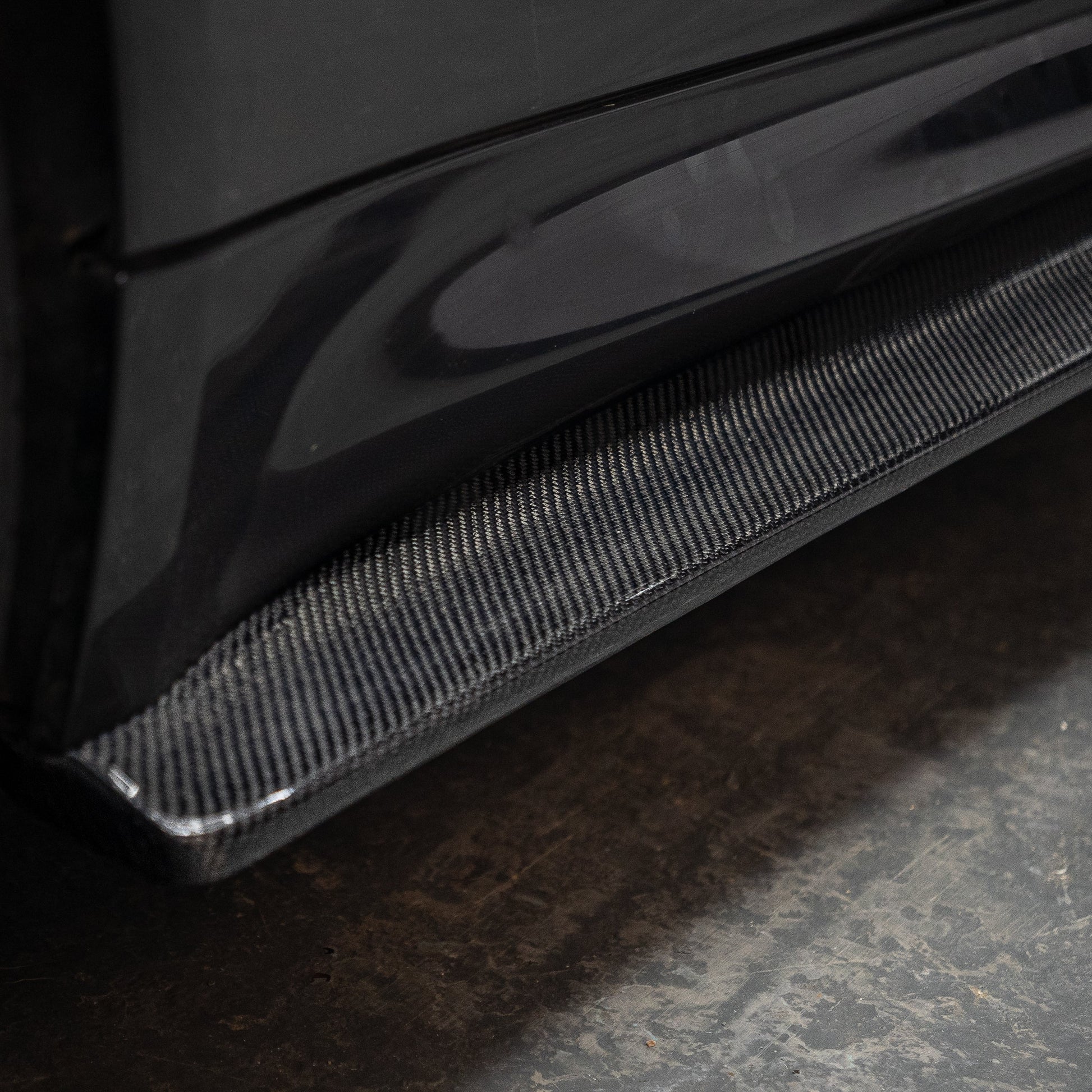 PSM Style Carbon Fibre Side Skirts Extension for BMW F82 F83 M4 14-20-Carbon Factory