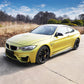 PSM Style Carbon Fibre Side Skirts Extension for BMW F82 F83 M4 14-20-Carbon Factory